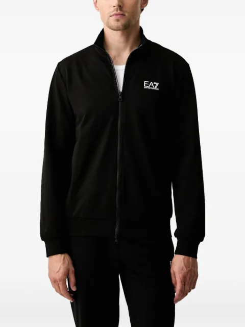 Ea7 Emporio Armani logo-print tracksuit Black 8NPV61PJVRZ