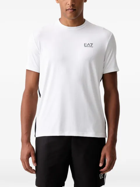 Ea7 Emporio Armani logo-print T-shirt White 7M002486AF13689
