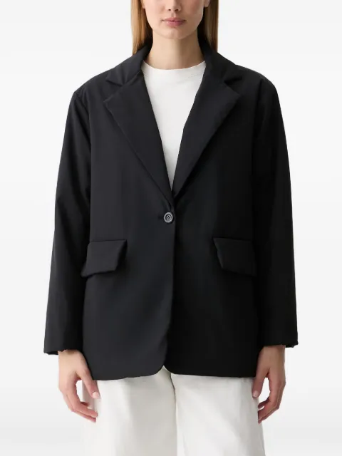 DKNY single-breasted notched-lapel jacket Black DJ5J6146