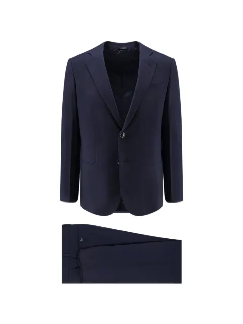Giorgio Armani Soho single-breasted suit Blue GM004604TE13592U