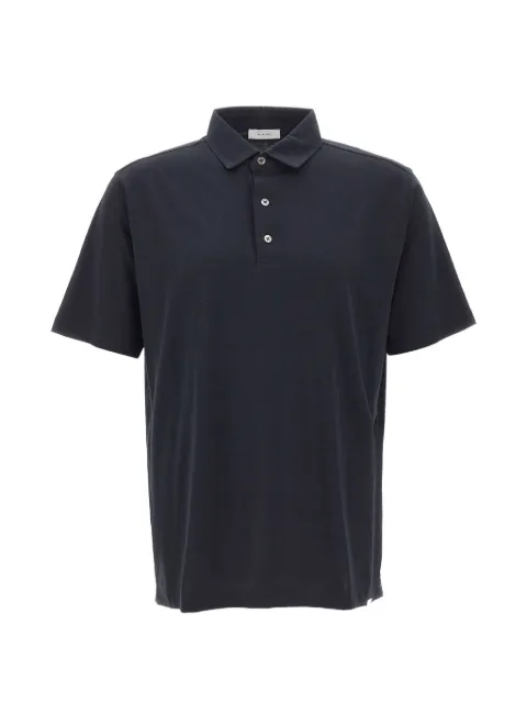 DIKTAT cotton polo shirt Blue DK17102