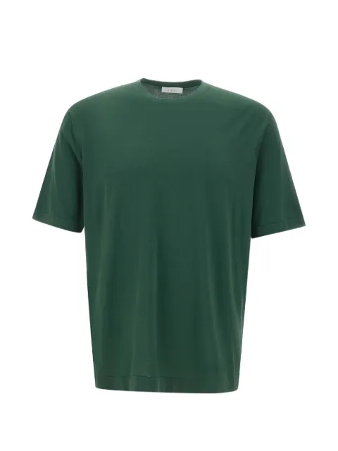 DIKTAT crew-neck cotton T-shirt Green DK17038VERDE