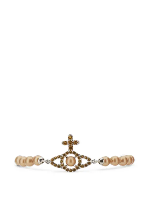 Vivienne Westwood Olympia Pearl bracelet Gold 6103007R02P772