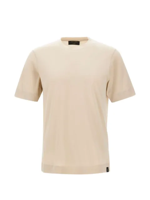 Gran Sasso short-sleeve cotton T-shirt Neutrals 6013973712