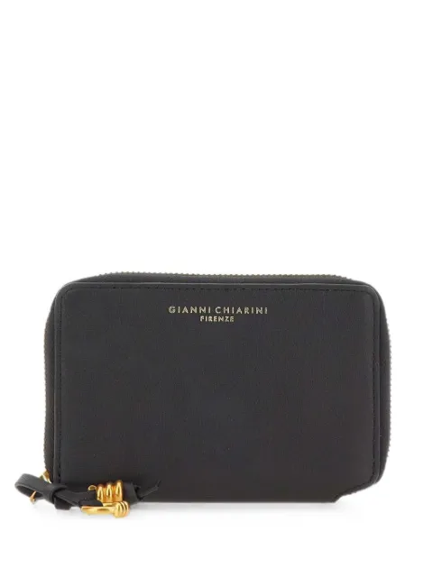 GIANNI CHIARINI Dollaro zip-around wallet Black PF6008NANERO