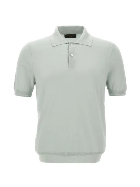 Gran Sasso short-sleeve polo shirt Green 4314216224401