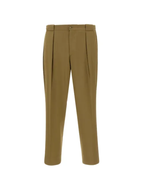 Briglia 1949 pleated virgin-wool trousers Neutrals PORTOBELLOS30010800143