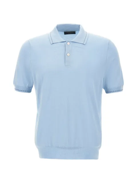 Gran Sasso short-sleeve polo shirt Blue 43142