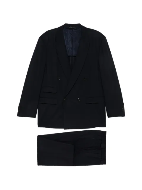 Giorgio Armani double-breasted suit Blue GM004712TE13592
