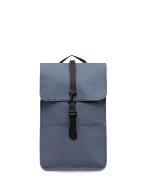 Rains carabiner-fastening backpack Blue 13000