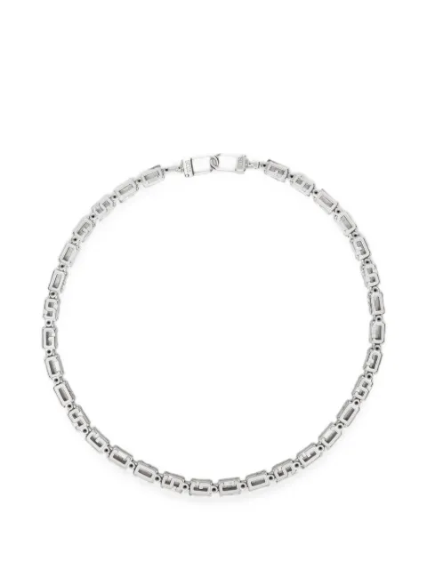 GCDS GCDS Cube-chain necklace Silver A1CW6201AC7