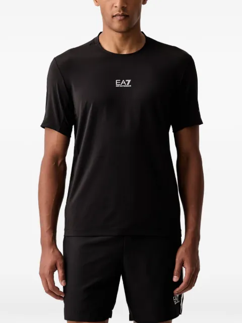 Ea7 Emporio Armani logo-print T-shirt Black 7M002148AF24495