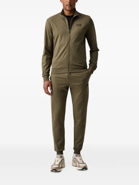Ea7 Emporio Armani logo-print tracksuit Green PJVRZ8NPV60