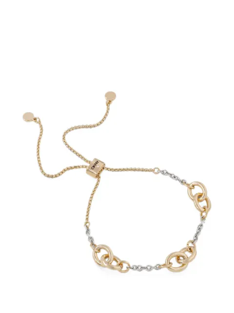 DKNY Alani two-tone chain-link bracelet Gold 04B00387