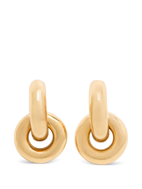 DKNY Alani interlocking hoop earrings Gold 04G00942