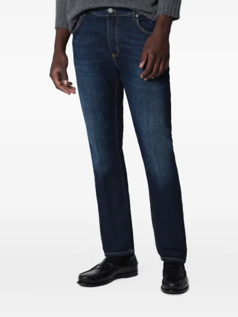 PT Torino faded-effect slim-fit jeans Blue C5TP05B0CA5910MI46