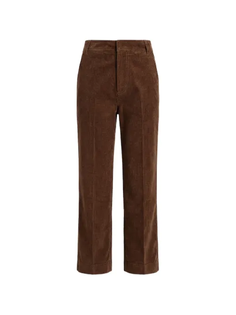 AMI Paris regular trousers Brown HTR923CO0089