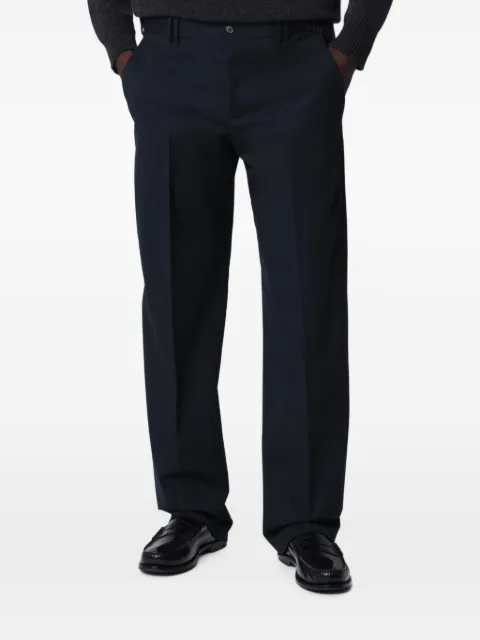 PT Torino pressed-crease tailored trousers Blue COAFJDB00FWDMA370370