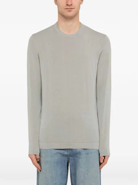 Drumohr frosted cotton sweater Grey D0GF113