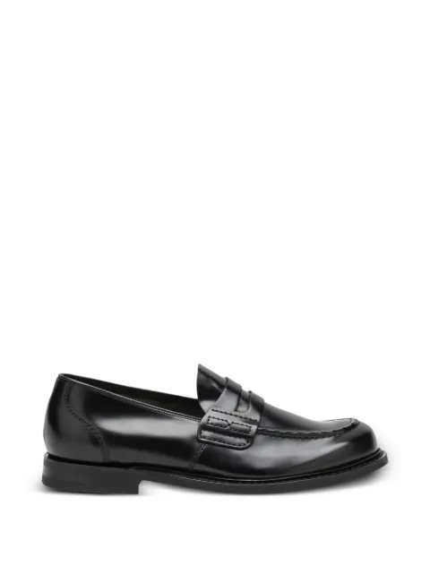 Church's penny-slot leather loafers Black FARSLEYR209LG