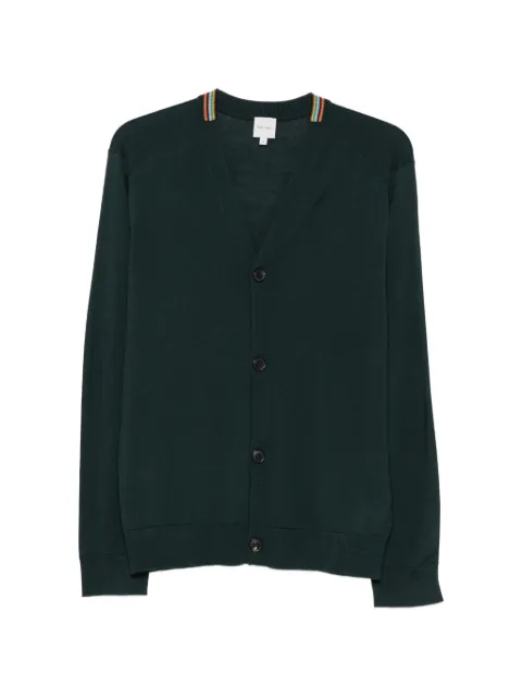Paul Smith merino wool V-neck cardigan Green M1R250ZP02094