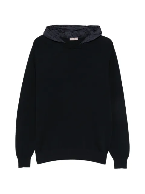 Herno hooded cotton sweater Black MG00042UR72117