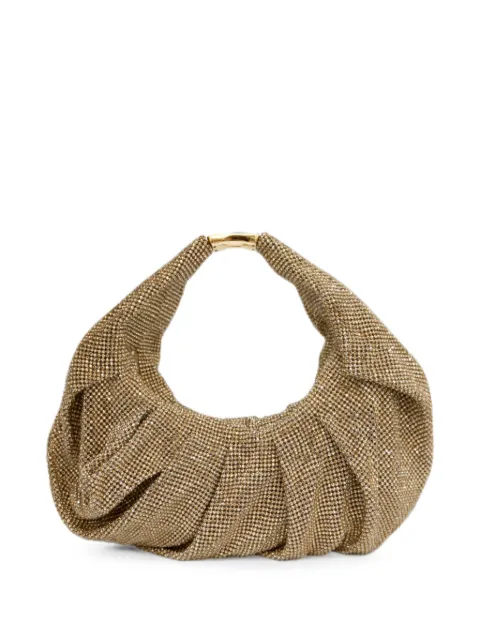 Benedetta Bruzziches Yennifer crystal-embellished shoulder bag Gold 0099060YENNIFER
