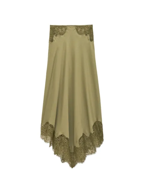 Ba&Sh Coni asymmetric skirt Green 1E26CONI