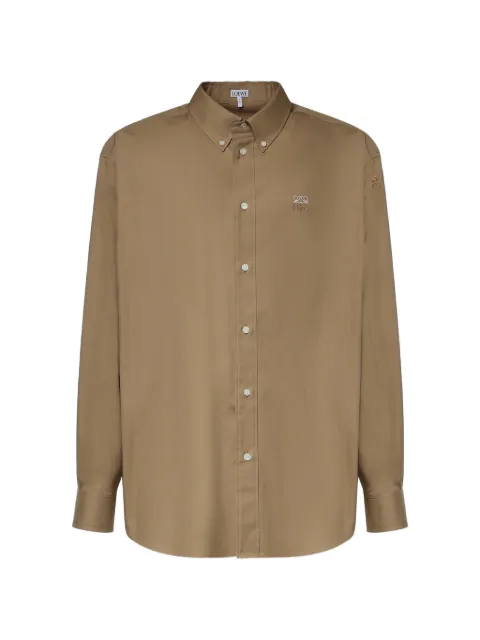 LOEWE shirt in cotton Neutrals H526Y05WHO