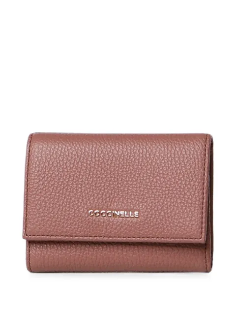 Coccinelle small Metallic wallet Pink E2MW511F001
