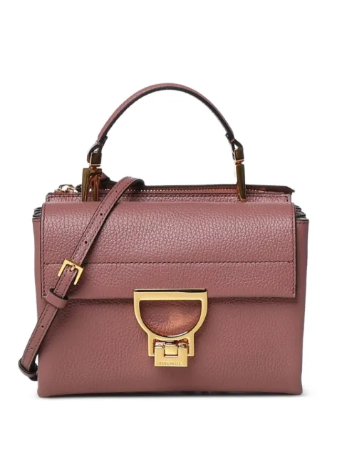 Coccinelle grained leather tote bag Pink E1MD555B701
