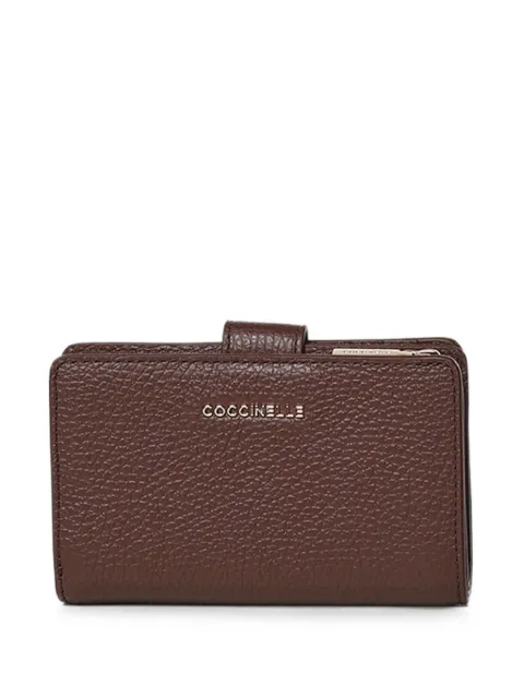 Coccinelle Metallic Soft wallet Brown E2MW511E701