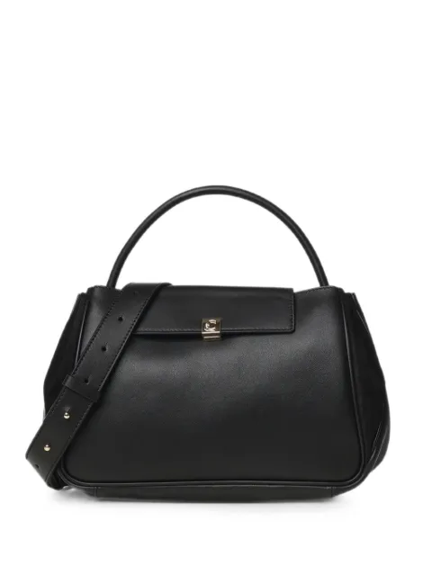 Coccinelle leather panelled tote bag Black E1V60180201
