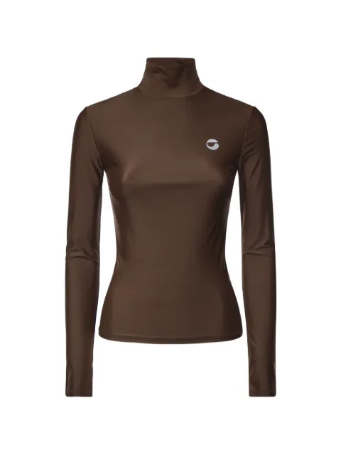 Coperni second skin turtleneck Brown COPJS188F5021
