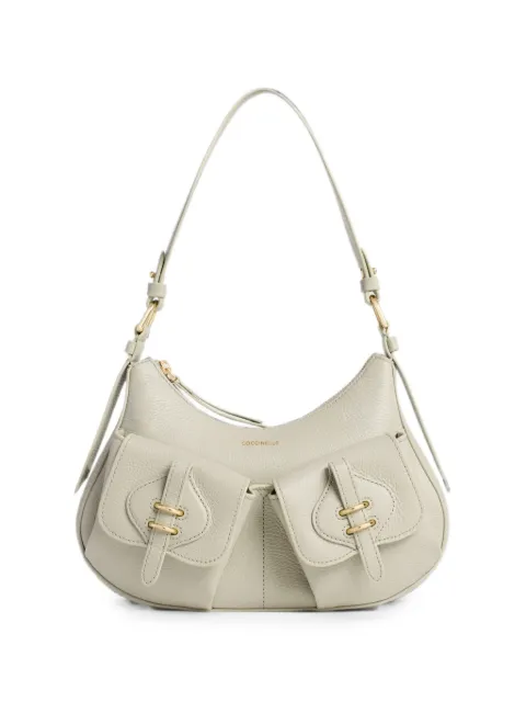 Coccinelle small Mavery pocket-detail shoulder bag Neutrals E1VGK120201