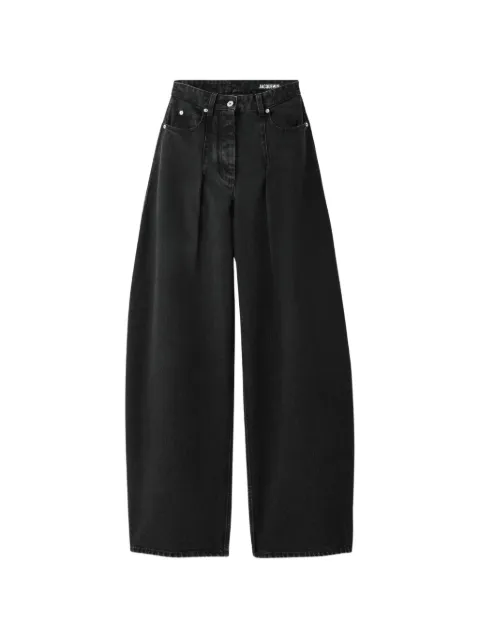 Jacquemus belt-loops jeans Black LEDENIOVO