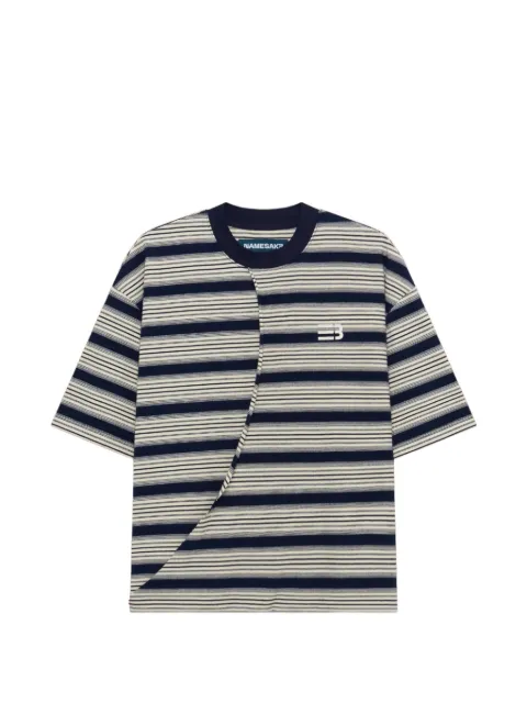 NAMESAKE Jodye twist-detail T-shirt Neutrals N3SS26N3TS00II