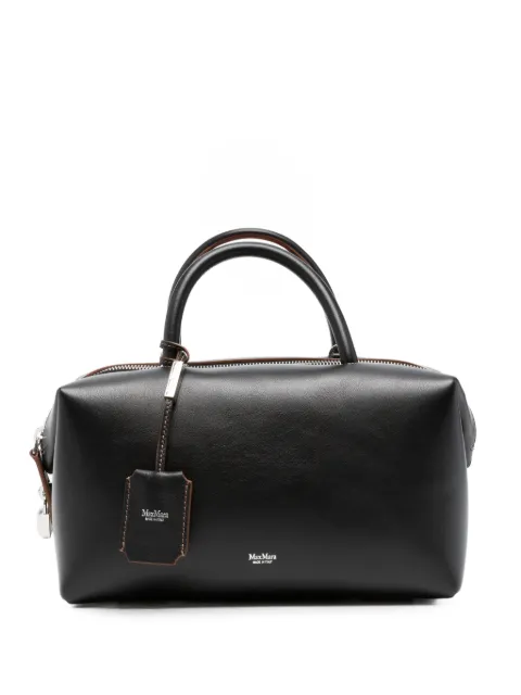 Max Mara Holdallm leather tote bag Black 2624516061600