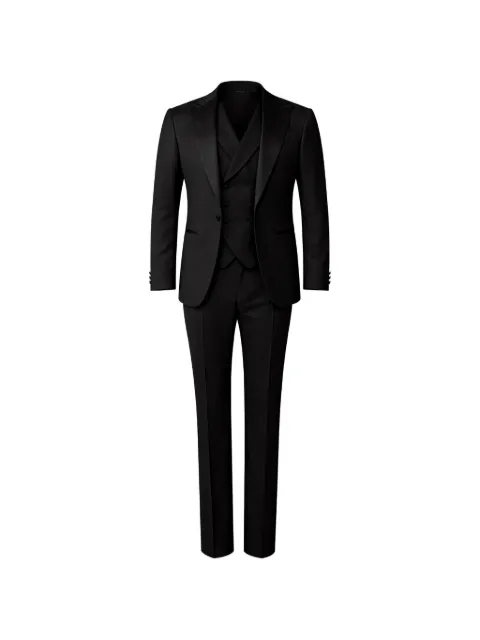 FRANZESE COLLECTION Beckham three-piece suit Black X4SGOWETXANTUP98