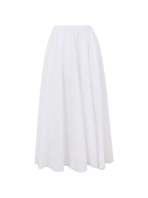 STAUD Milano maxi skirt White R26P6105PO