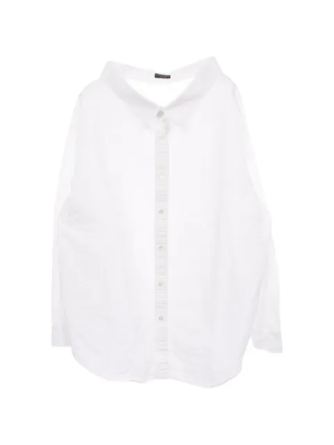 Balenciaga Pre-Owned 2010s Garde-Robe long-sleeve shirt White 1088204