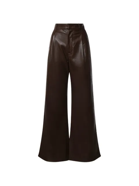 THE ANDAMANE pleated trousers Brown T200430ATNP152