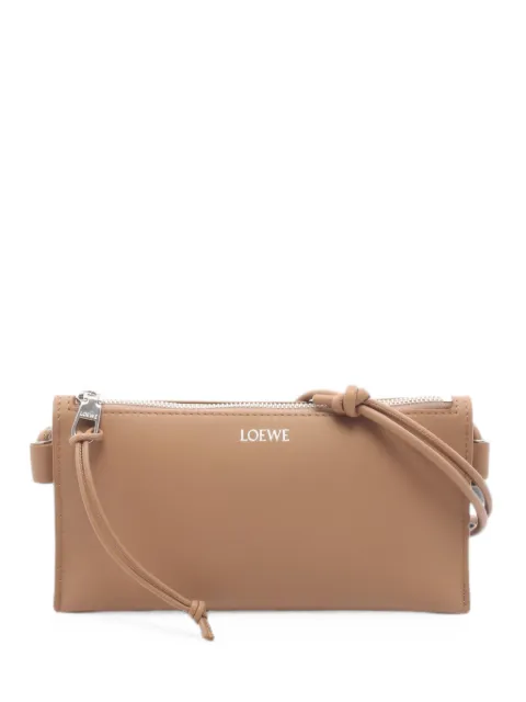 Loewe Pre-Owned 2020s Joya leather shoulder bag Neutrals 1089196