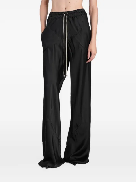 Rick Owens drawstring wide-leg trousers Black RP02F5304SCH