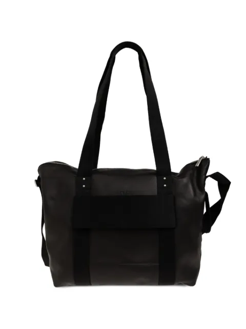 Rick Owens Trolley leather tote bag Black RA02F0961LCN