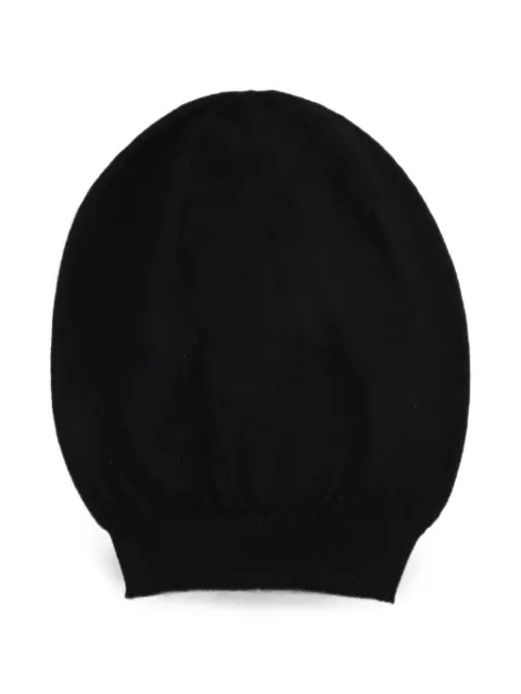 Rick Owens oval-shape beanie hat Black RU02F4494WS