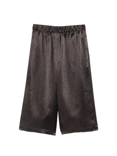 Alysi elasticated-waistband shorts Brown 166133A6034