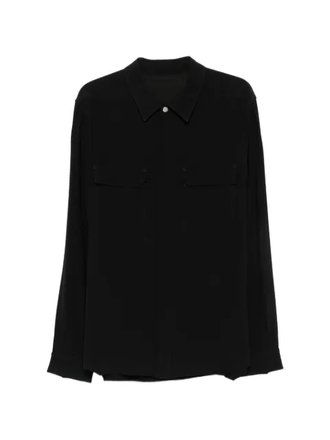 Rick Owens long-sleeve shirt Black RU02F4236HY
