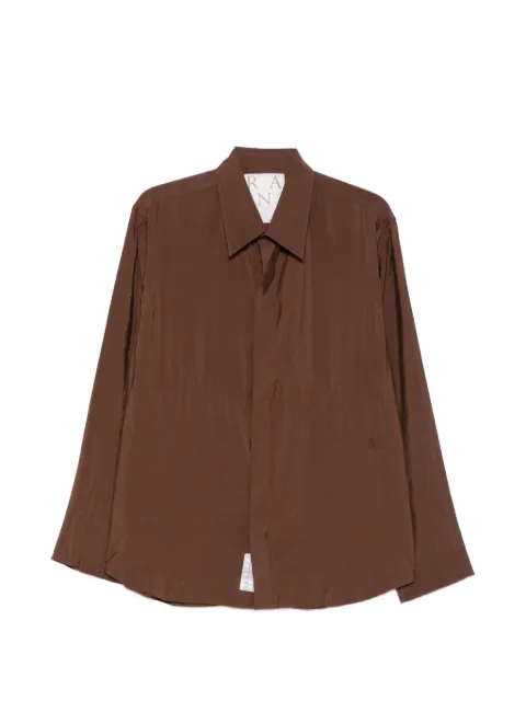 RANRA long-sleeve shirt Brown AMFW26LS01550