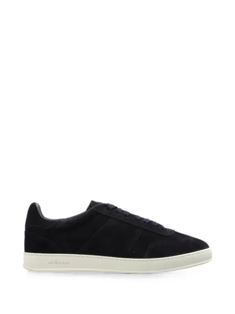 Kiton lace-up leather sneakers Blue USSA396N015110500D0
